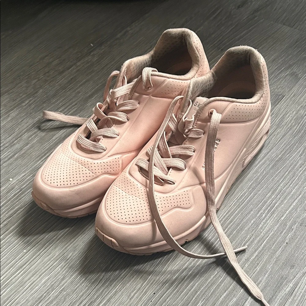 Skechers Women's Street Uno Sneakers Light Pink Size 9 - Picture 1 of 7